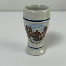 Rothenburg O D Tauber Mini Stein Mug Shot Glass Bar