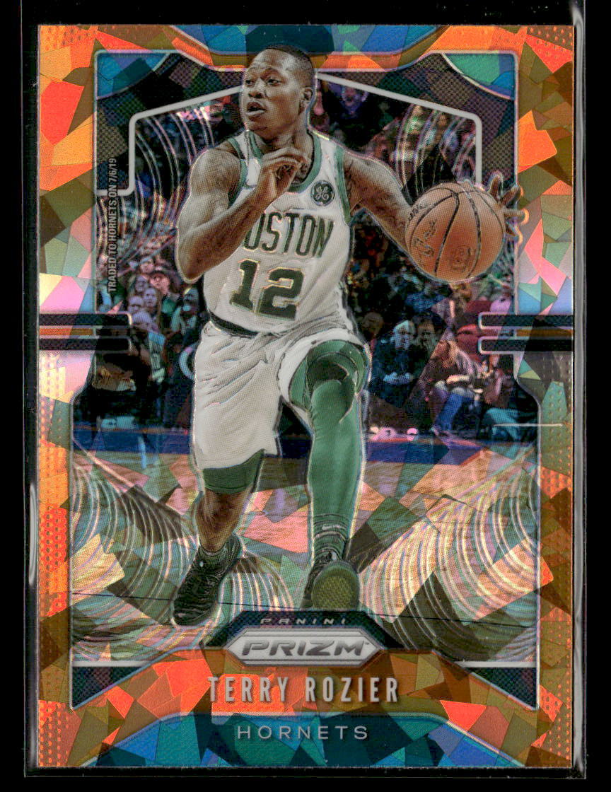 Terry Rozier 2019-20 Panini Prizm #43 Prizms Orange Ice Charlotte Hornets