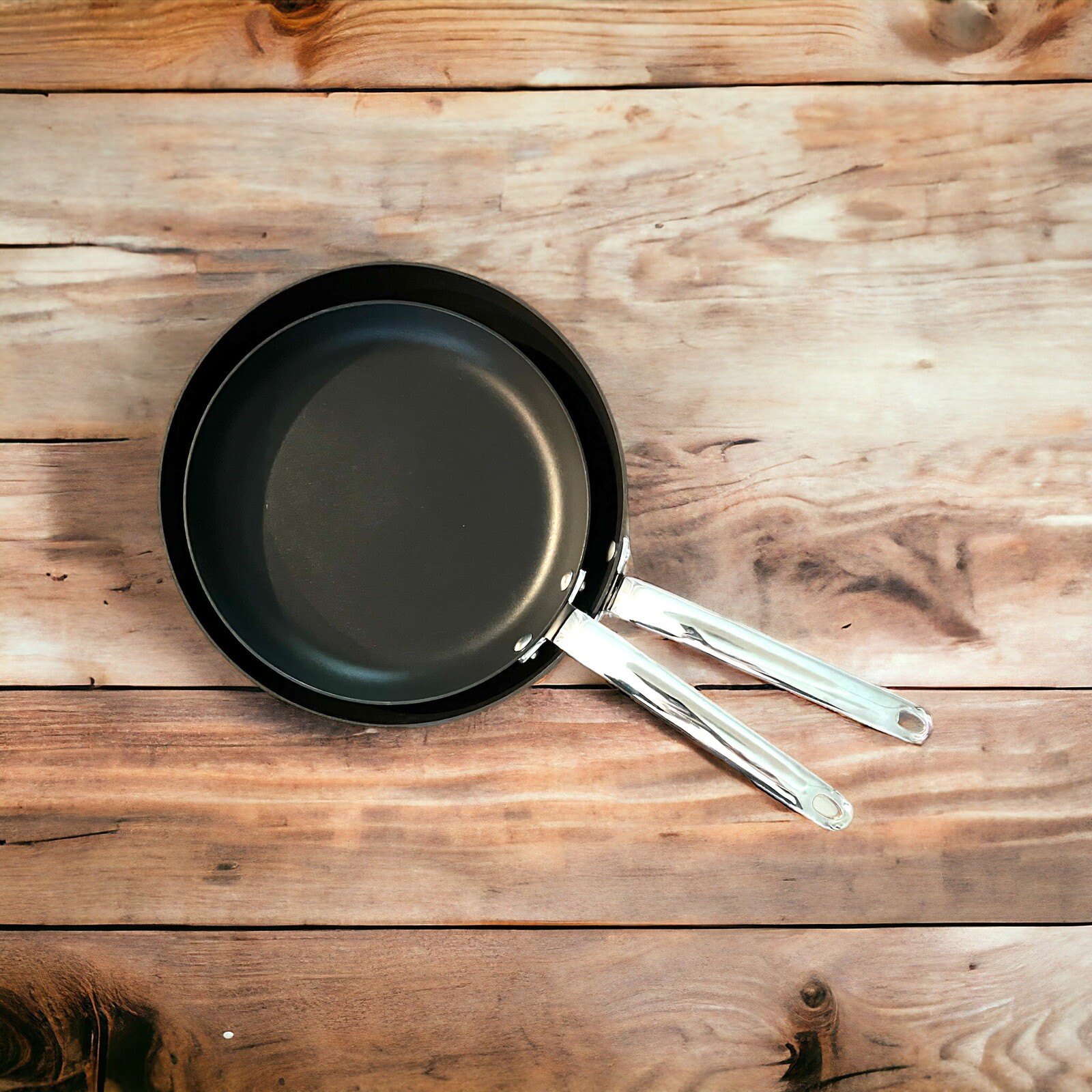 Lot Of 2 Williams Sonoma Scanpan 10” & 12” PFOA Free Nonstick Frying