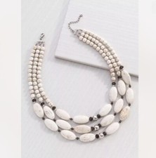 SILPADA Act Natural Howlite Smoky Quartz  Sterling Silver Necklace N3254  149