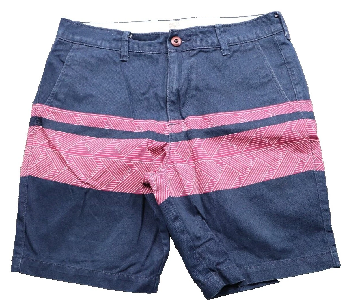 Hollister Geometric Cotton Shorts for Men