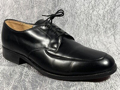 Sears VTP Vintage Cow Hide Leather Derby Oxford Shoes 9.5 3E Made In Canada  