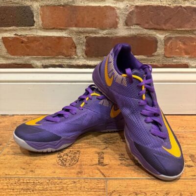 Nike Zoom Fire XDR Sneakers Men US8 Purple Yellow