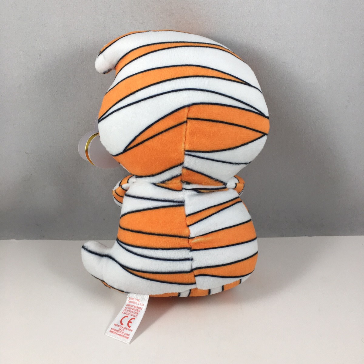 Ty Beanie Boos MUMFORD the Halloween Mummy 6