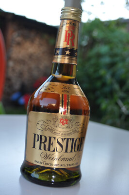 Prestige Weinbrand Pabst & Richarz vintage Rarität