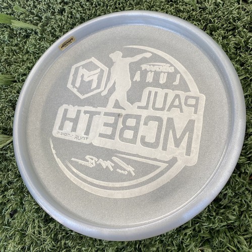 🔥RARE🔥 Discraft Luna Paul McBeth Tour Series 2021 Misprint Metallic Z Putter🥏 - Picture 5 of 6