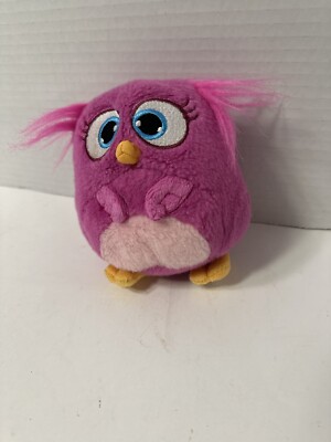 Angry Birds Hatchling Commonwealth Rovio Plush Official Baby Hot Pink Purple 4 