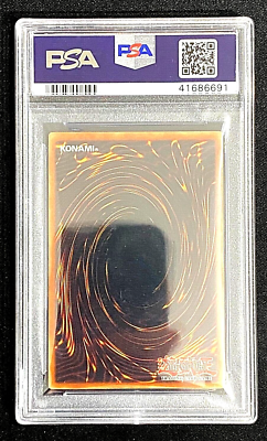 PSA 5 EX LEGENDARY BLUE-EYES WHITE DRAGON LOB 2002 #001 HOLO G1968