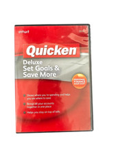 Intuit Quicken Deluxe 2010 for Windows XP/Vista/7 NOT FOR Win 10/11