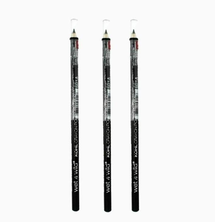 Wet N Wild Color Icon Kohl Liner Stift – Baby’s Got Black – Intensiver Schwarzer Augenlidstift Für Smudge-look