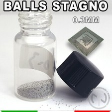 Pallini Di Stagno Solder Balls  Palline 0,30mm 25000pcs SnPb Reballing BGA flux
