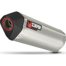Scorpion Serket Slip-On Stainless Exhaust For BMW R1200 R and RS 2015-2018