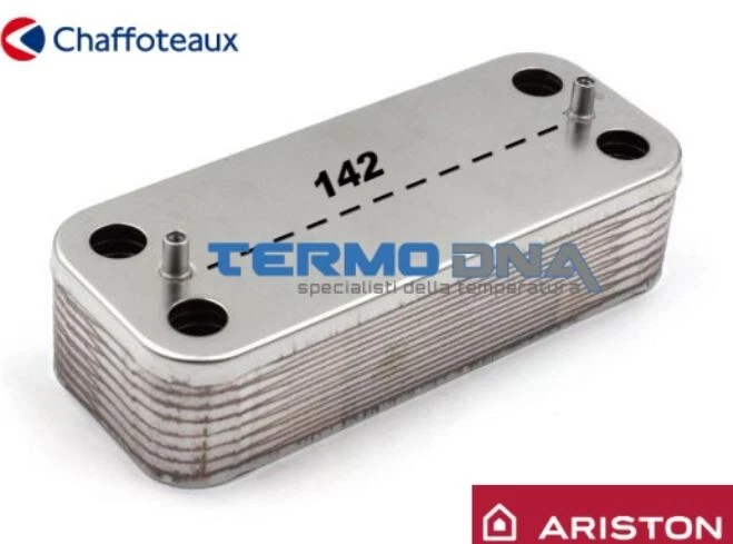 ARISTON MTS SCAMBIATORE DI CALORE A PIASTRE SECONDARIO 12 PIASTRE ART. 65104333