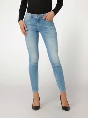 Guess ECO Damen Jeans CURVE X  Skinny mid  W2YAJ2 NEU Gr. W 28/L30
