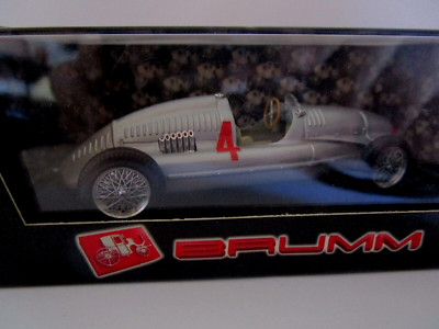 Brumm R109 Auto Union Type D Winner Donington 1938 - Tazio Nuvolari 1/43 in OVP