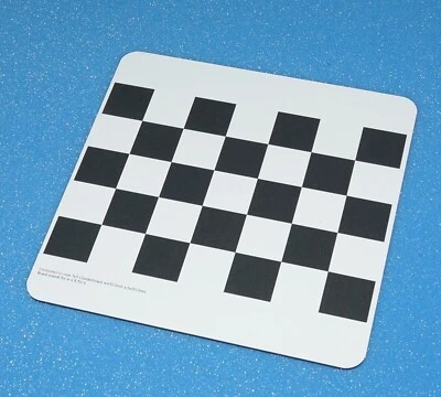 VISION OPTICAL CORRECTION PLATE Checkerboard Optical Lens Diffuse ~ No Reflection Alumina Calibration Plate 5 *7