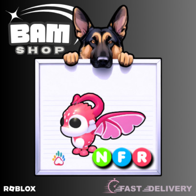 NFR CUPID DRAGON - ADOPT from ME Today! - (NEON FLY RIDE)