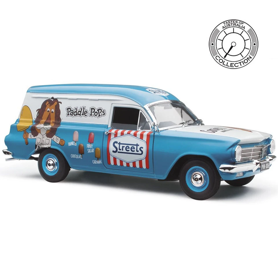 1/18 Classic Carlectables Holden EH Panel Van STREETS PADDLE POPS Ltd Ed #18833