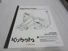 LAND PRIDE OPERATOR'S MANUAL Tree Post Puller AP-STP25 328-230MK Buy It Now OOP