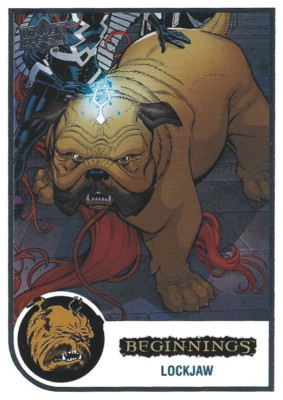 #143 - Lockjaw (2024 MARVEL BEGINNINGS Vol 2 Series 2) NEAR MINT NM+ Card