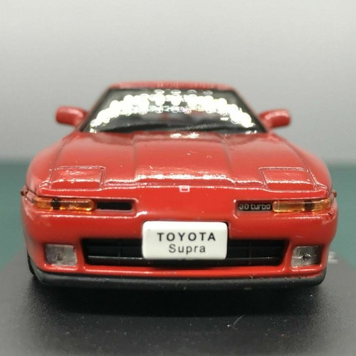 Mini Car Toyota Supra 1988 Red 1/43 Scale Box Display Diecast Vol 57 - Picture 6 of 12