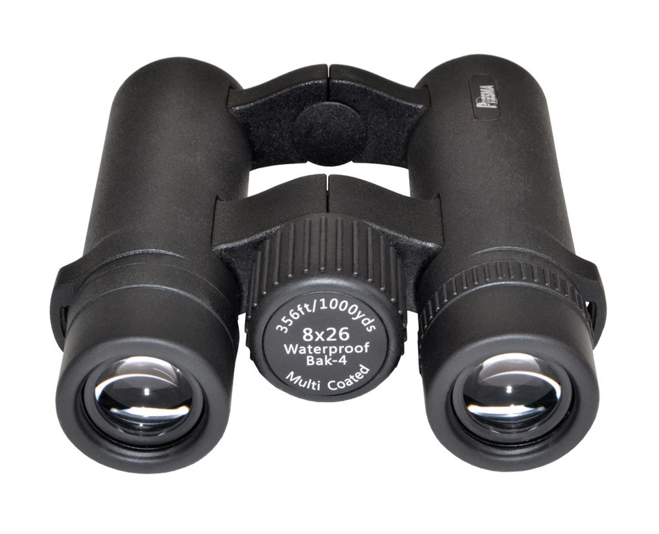 PRESMA 8x26 Binoculars w/ Clear Glass, Carry Case, Caps, Straps - US SELLER - Image 4 of 4