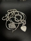 AS IS .925 Silver Lot Of Jewelry**SCRAP OR NOT**53.02 Grams