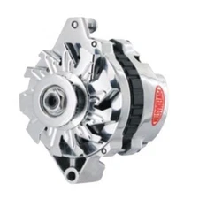 Powermaster Alternator 140-Amp Polished With 6-Groove Belt And 1-Wire/ 3-Wire...