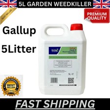 5L GALLUP XL SUPER STRENGTH GLYPHOSATE,TOTAL GARDEN WEEDKILLER UK 5.20 per litre