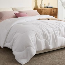 Queen Size Comforters Duvet Insert,Soft Down Alternative with Corner Tabs,Qui...
