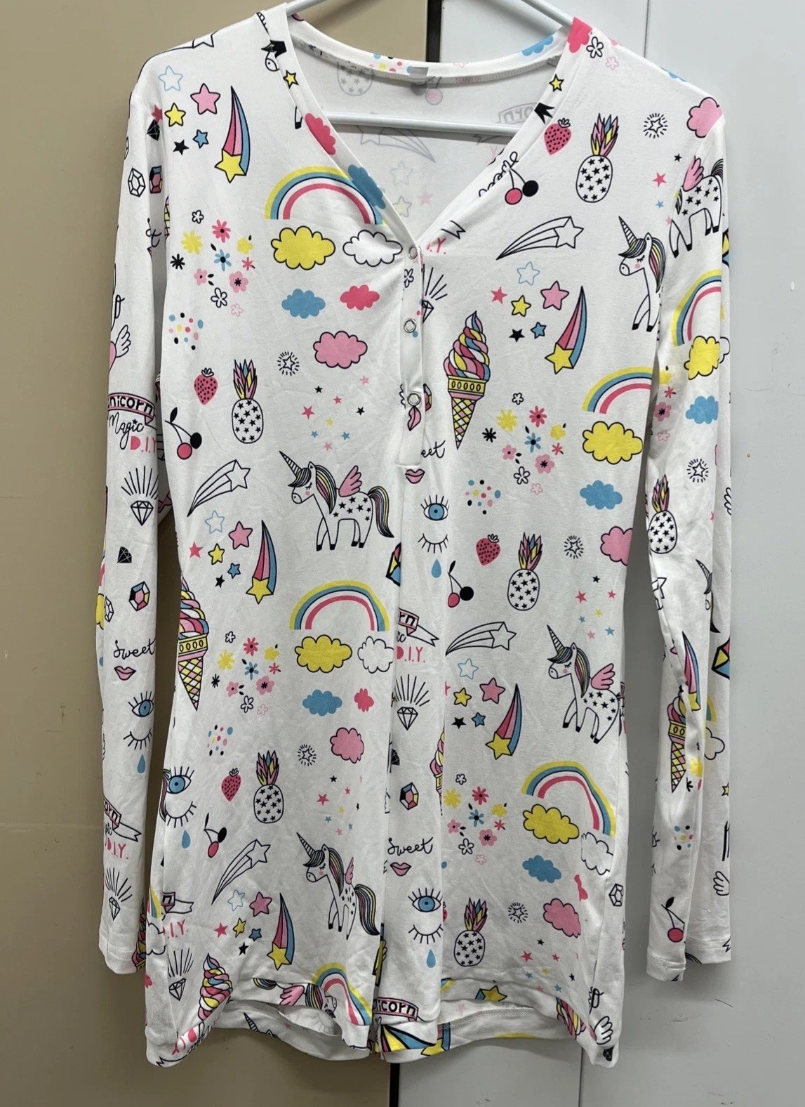 Pijama unicornio mujer talla XL