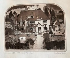 vintage GRAHAM CLARKE b1941 "Dream Come True” Artist Proof ETCHING