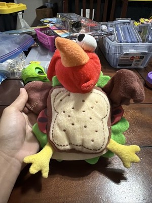Elmo Turkey Sandwich Dog Toy | eBay