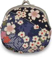 Japanese Traditional Gamaguchi Coin Purse