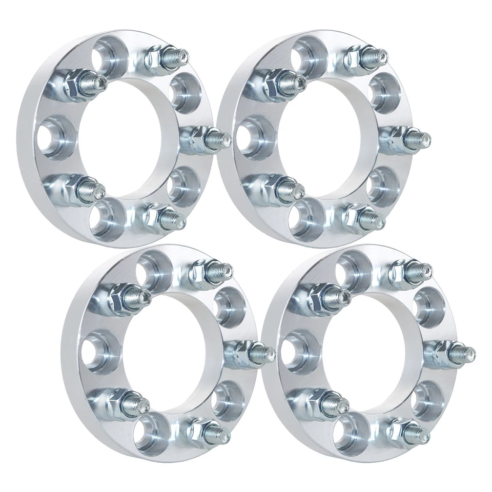 4 piezas espaciadores de rueda para Honda Accord Civic CR-V 1" 82,5 mm 5x4,5" M12x1,5 Foto 2 de 4