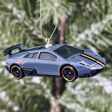 Lamborghini Murcielago Christmas Tree Ornament   Gift for Lamborghini Lovers