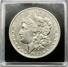 Circulated 1882-CC Morgan Silver Dollar (Carson City Mint) Raw Choice