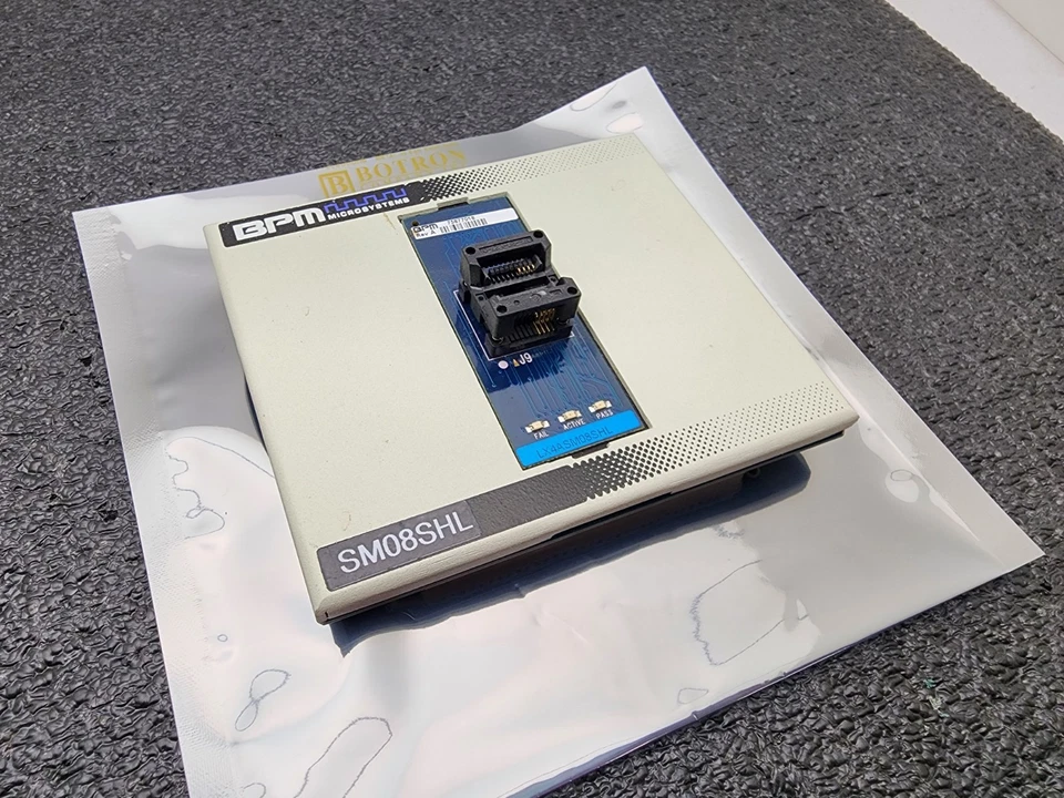 BP Microsystems  Socket Card SM08SHL LX4ASM08HL Programmer Adapter 8 Pin SOIC - Image 2 of 4