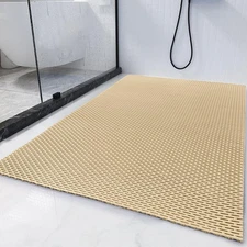 47 x 32 Extra Large Shower Mat for Shower Stall Tub, Non Slip Bath Mat Bathro...