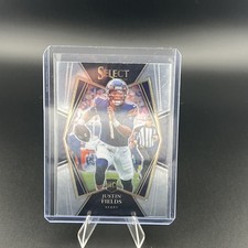 2021 Select Justin Fields Premier Level Rookie Card #209 Chicago Bears