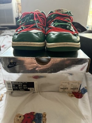 Nike Dunk Low Off-White Pine Green CT0856-100 11M Virgil Abloh Nike Air  The 10 