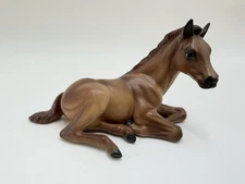 Hagen Renaker Miss Pepper Horse Morgan Foal figurine chestnut