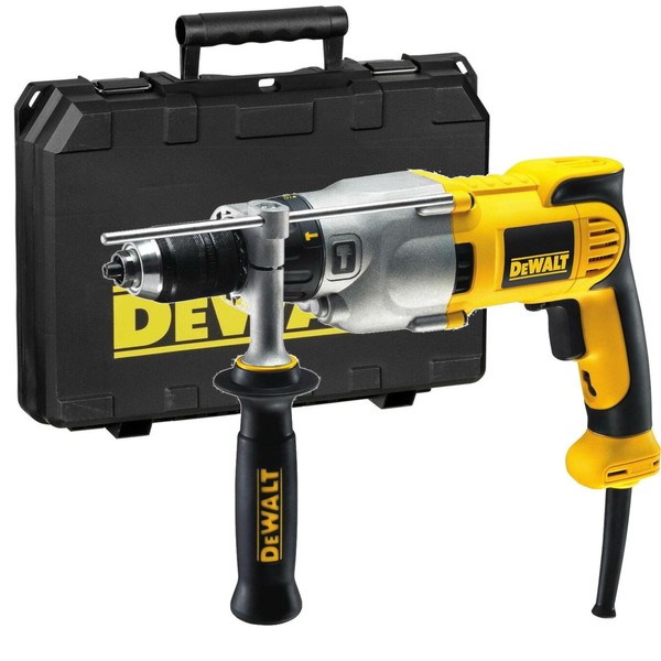 Dewalt Schlagbohrmaschine 1100W 40Nm 2 GäNge +Koffer Zusatzhandgriff DWD524KS-QS-image