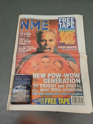 NME New Musical Express May 6th 1995 Prodigy Cover With Tape Still Attached