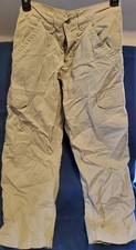 Boys Wrangler All Terrain Cargo Pants Tan SZ 12REG b14