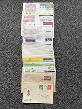 Job Lot of 48 World First Day Covers & Covers FDC s 1937 - 1986 Lot #M38