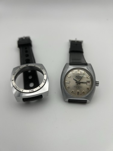 Orologio RUWAL (Dos en Uno) diver Interchange - Vintage watch 1970s - Imagen 11 de 17