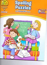 School Zone Spelling Puzzles  Grade 1 I Know It 