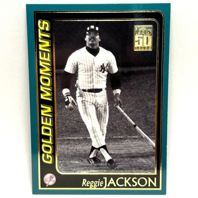 2001 Topps - Golden Moments Reggie Jackson #381 Mr. October NY Yankees HOF NM