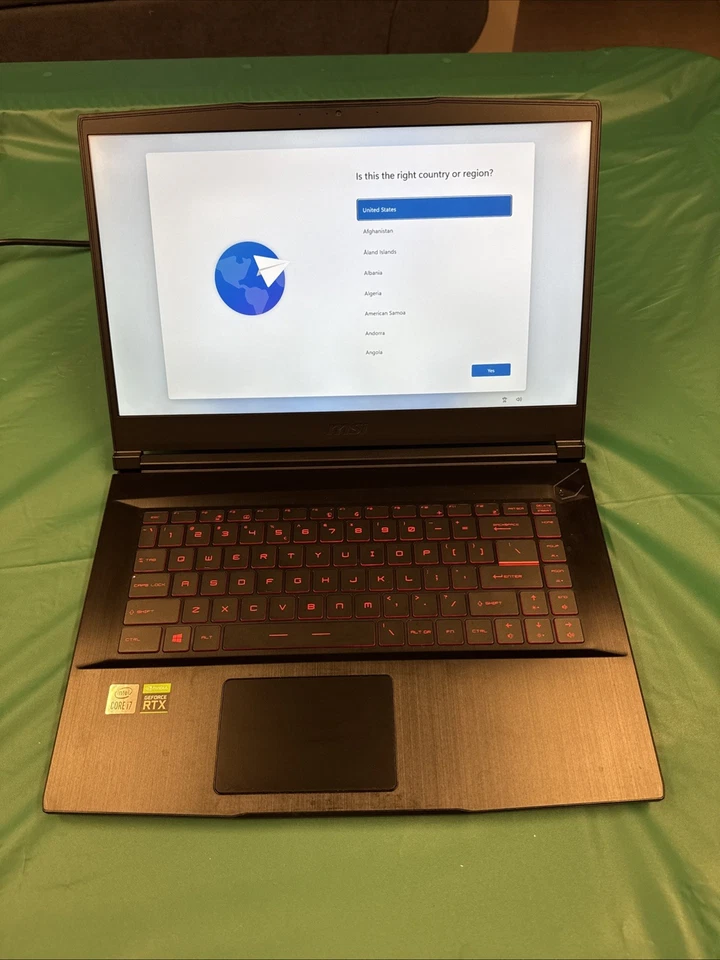 MSI GF65 Thin 10sdr | i7-10750H | GTX 1660ti | 16gb DDR4 | 256GB SSD Foto 2 de 4